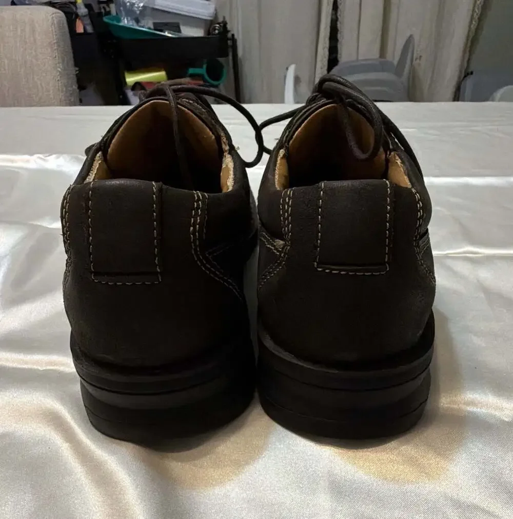 Dockers ProStyle Men's Brown Leather Lace-Up Oxford Dress Shoes Size 8M 90-28908